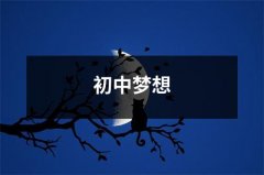 初中梦想（精选12篇）