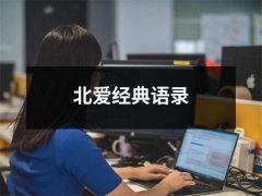 北爱经典语录（共4篇）