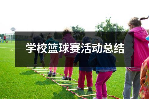 学校篮球赛活动总结